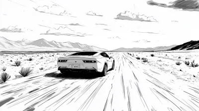 Racing Car Storyboard