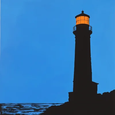 Lighthouse Silhouette