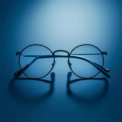 Minimalist Eyeglasses Photography