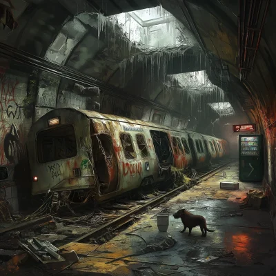 Abandoned Subway Station