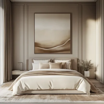 Modern Elegant Bedroom Interior