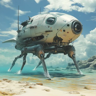 Amphibious Cyborg Vehicle