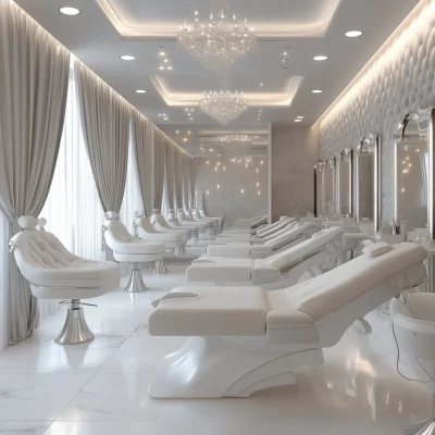 Luxury Beauty Salon Interior