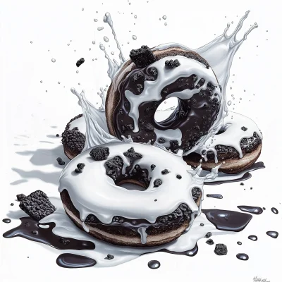 Oreo Donuts Delight