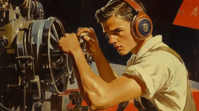 Vintage Mechanic Poster