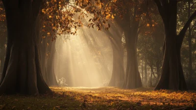 Ancient Mesopotamian Forest Edge