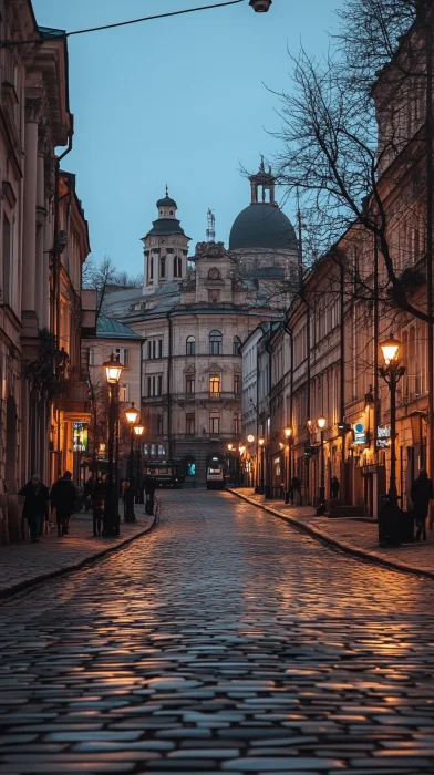 Evening in Lviv