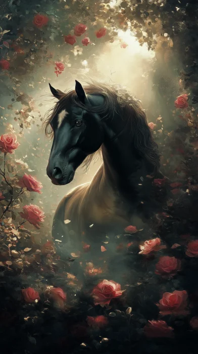 Elegant Horse Art