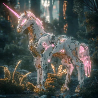 Futuristic Unicorn