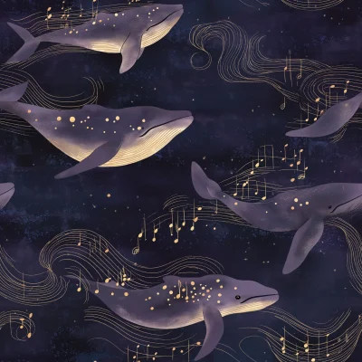 Celestial Whales Melody