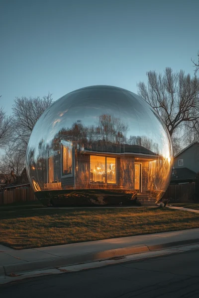 Translucent Dome Home