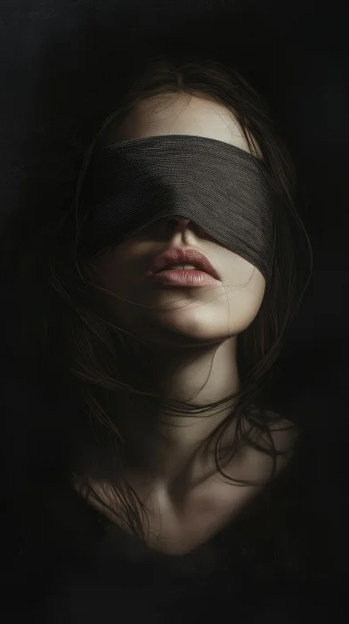 Blindfolded Woman