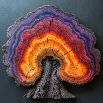 Colorful Tree Rings