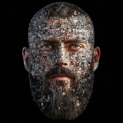 Photomosaic Face