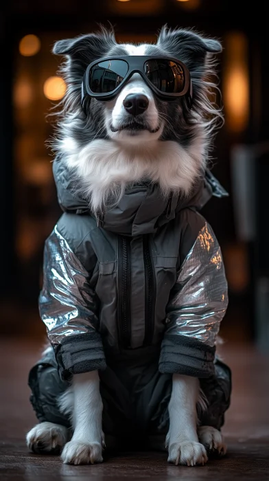 Stylish Border Collie