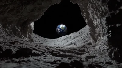 Cave on the Moon