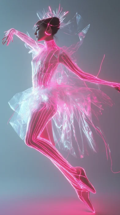 Futuristic Ballet Dancer