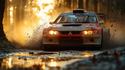 Rally Racing Action