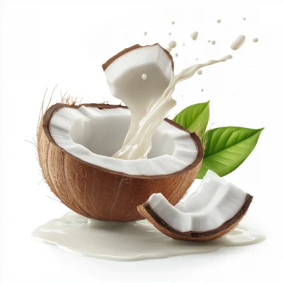 Coconut Milk Splash