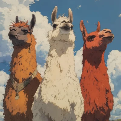 Llamas Together