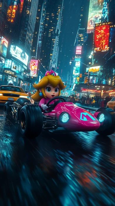 Futuristic Princess Peach