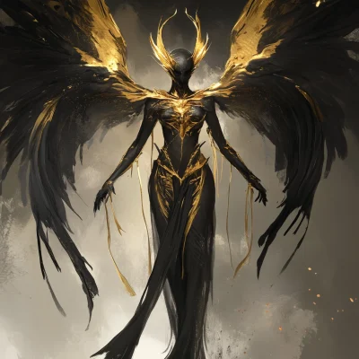 Female Angel of Corruption