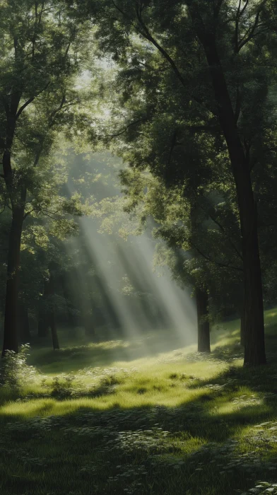 Sunlit Forest