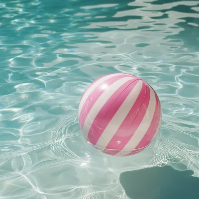 Beach Ball by the Pool