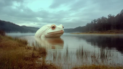 Enormous Pale Creature