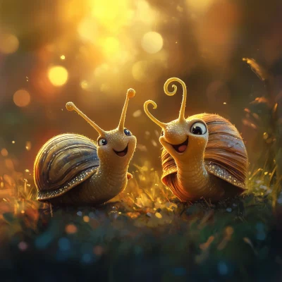 Cute Snails