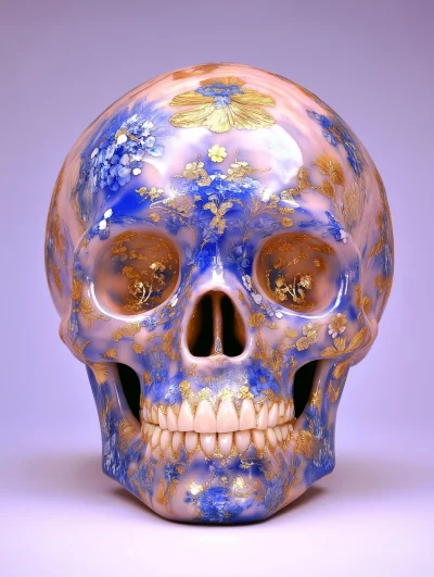 Porcelain Skull Art