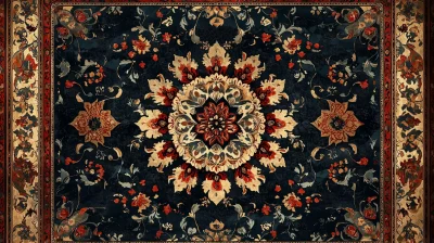 Oriental Rug Pattern Wallpaper