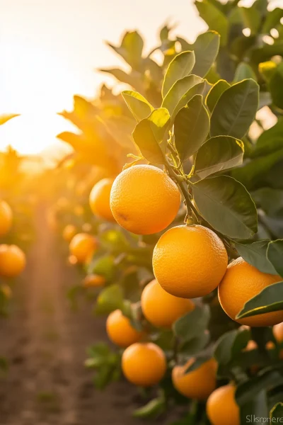 Morning in the Orchard