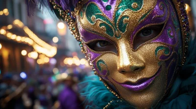 Mardi Gras Revelry