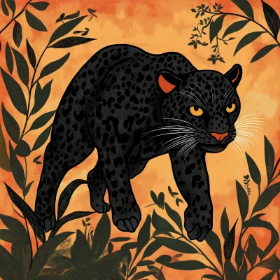 Illustration of a Panther