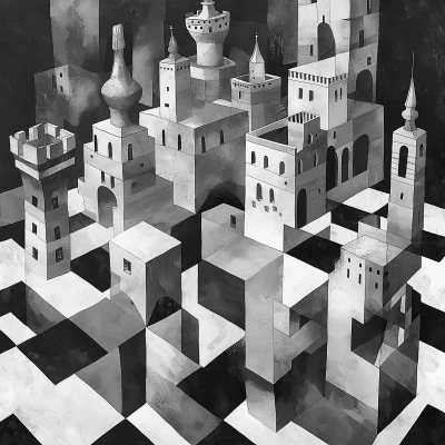 Architectural Chessboard