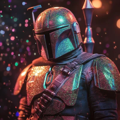 Glittering Boba Fett