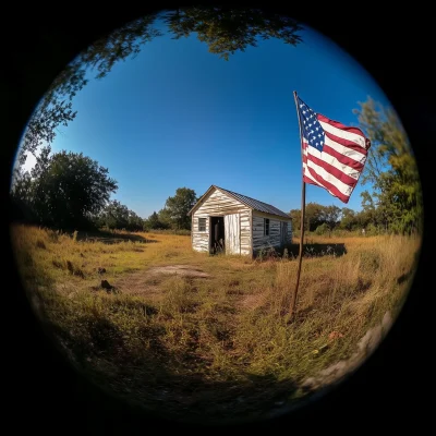 Fisheye Shed View