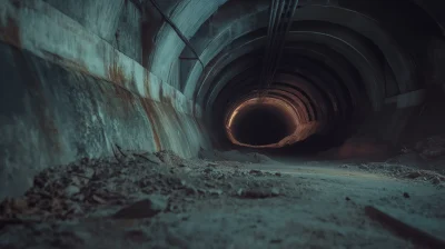 Excavated Tunnel Interior