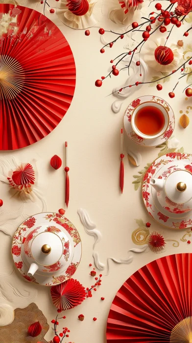 Elegant Chinese New Year Background