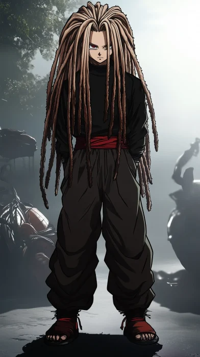 Dreadlocked Super Saiyan Warrior