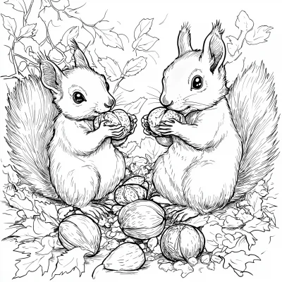 Thanksgiving Squirrels