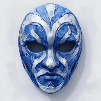 Immortal’s Mask in DND Art Style