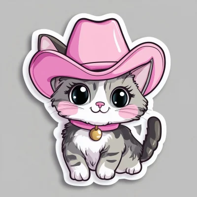 Kawaii Cat Sticker