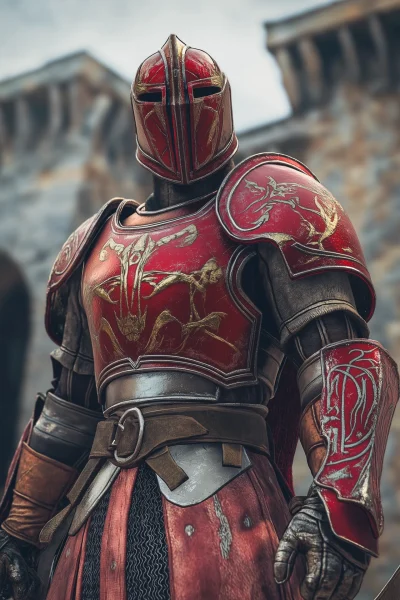 Medieval Halo Knight