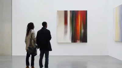 Minimalist Gallery Viewing