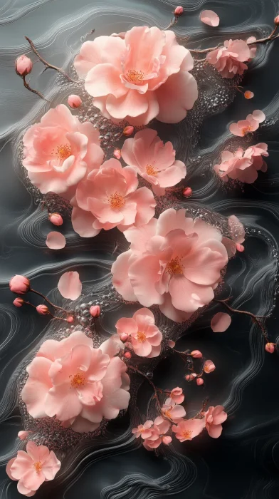 Ethereal Rose Petals