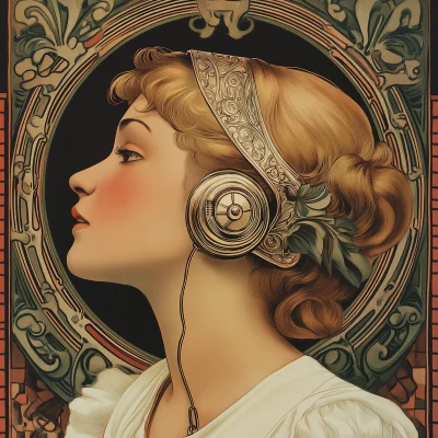 Vintage Hearing Aid Advertisement