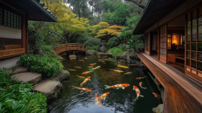 Serene Japanese Courtyard Garden