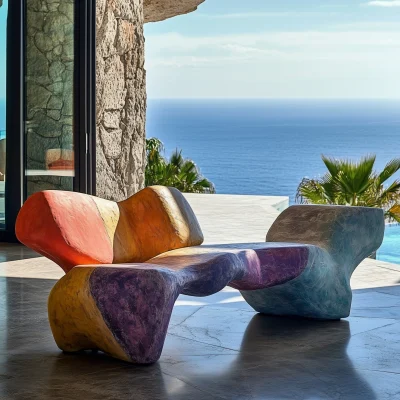 Colorful Organic Furniture Design